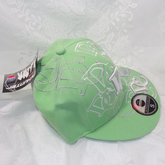 WASHINGTON DC City Hunter Embroidered CAP IS NEW WITH TAG- SIZE IS SMALL GREEN - Picture 4 of 8